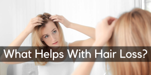 what helps with hair loss
