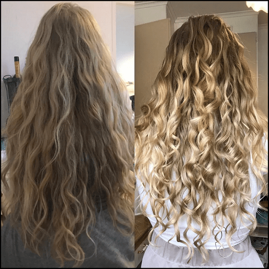 How to Make Wavy Hair Curly